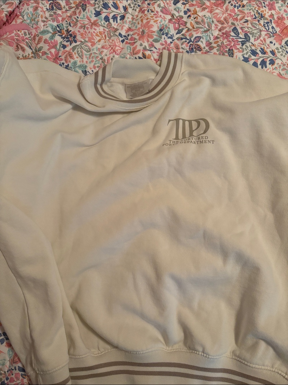 taylor swift ttpd sweater